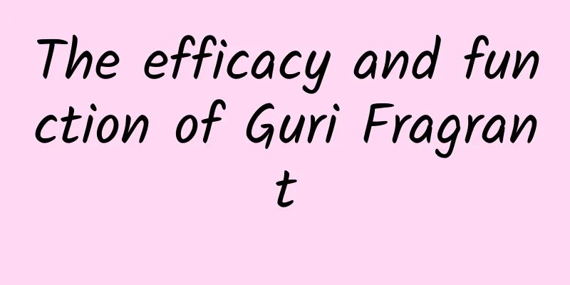 The efficacy and function of Guri Fragrant