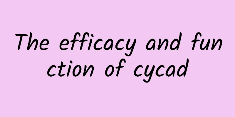 The efficacy and function of cycad