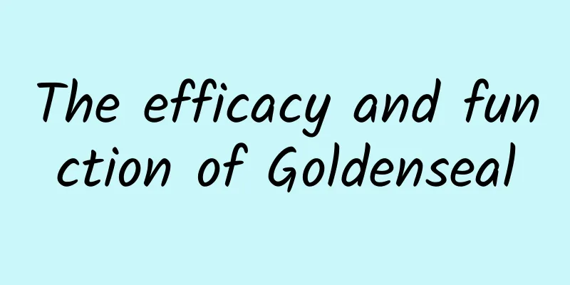 The efficacy and function of Goldenseal