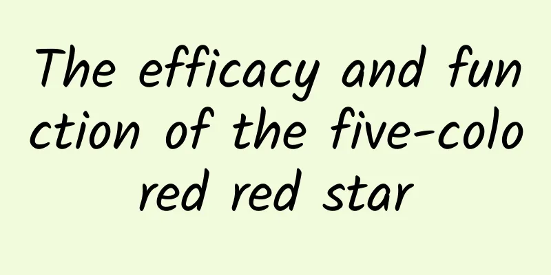 The efficacy and function of the five-colored red star