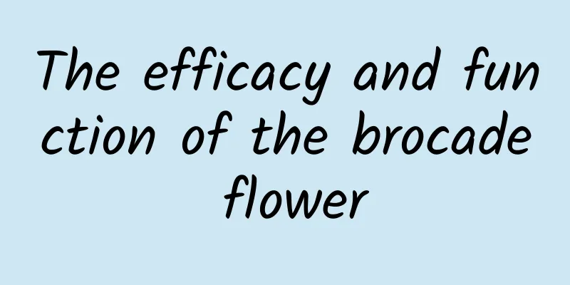 The efficacy and function of the brocade flower