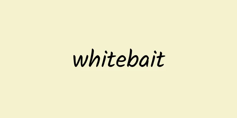 whitebait