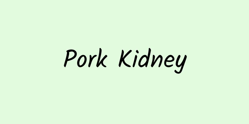 Pork Kidney