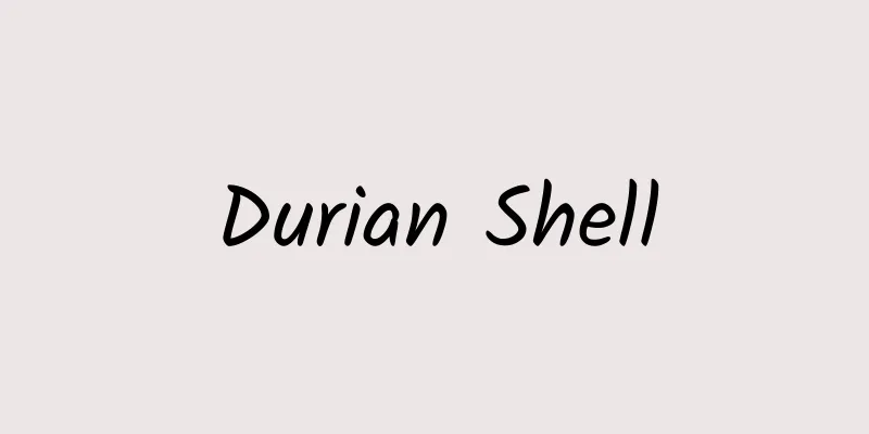 Durian Shell