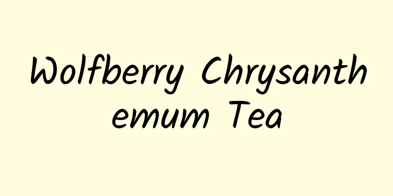 Wolfberry Chrysanthemum Tea