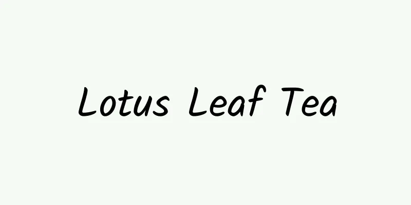 Lotus Leaf Tea