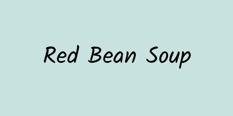 Red Bean Soup