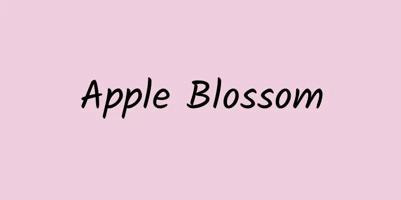 Apple Blossom