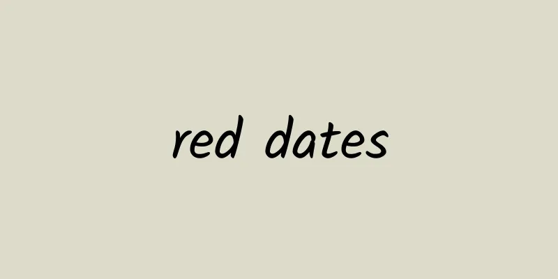 red dates