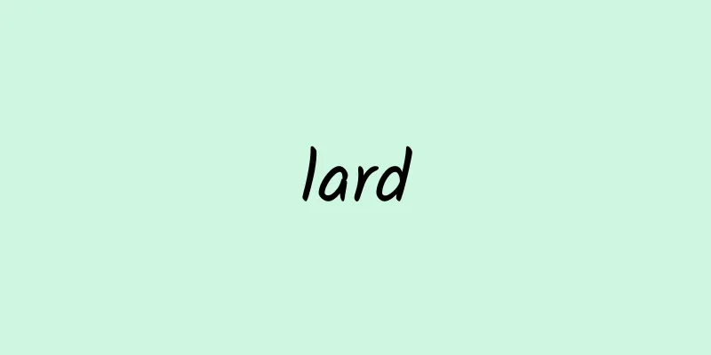 lard