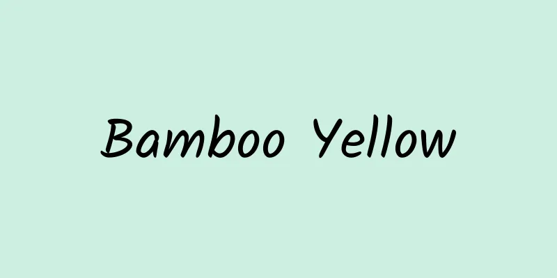 Bamboo Yellow