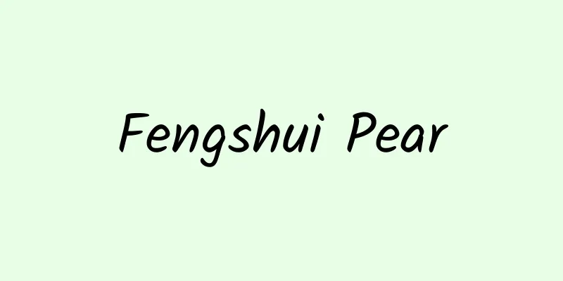 Fengshui Pear