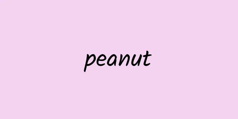 peanut