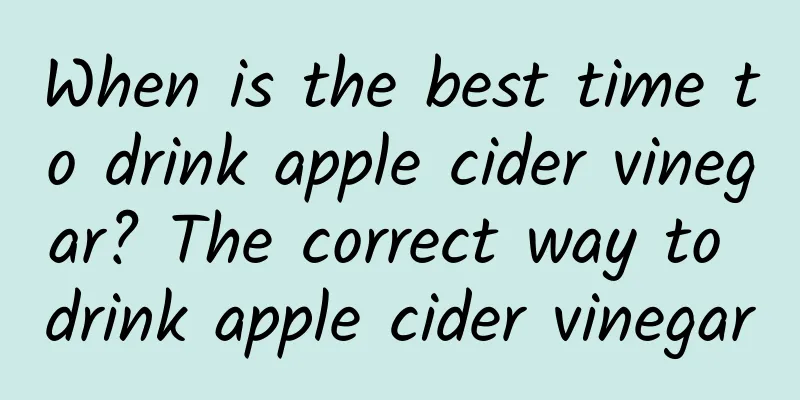 When is the best time to drink apple cider vinegar? The correct way to drink apple cider vinegar