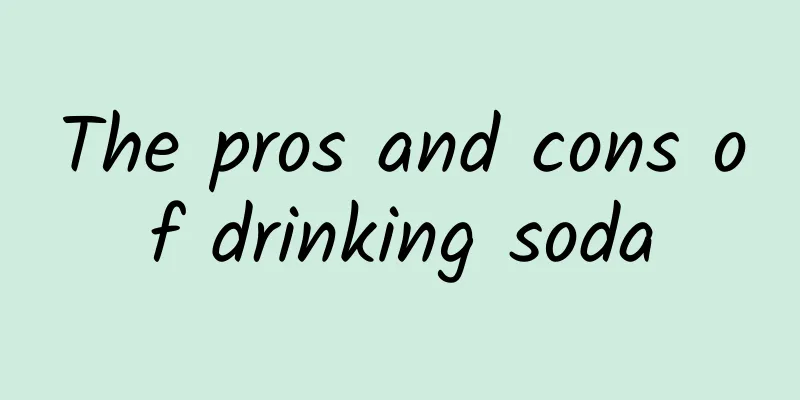 The pros and cons of drinking soda