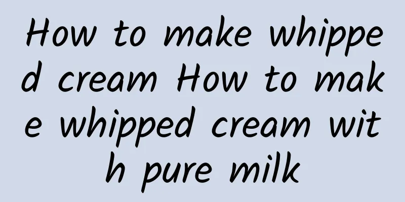 How to make whipped cream How to make whipped cream with pure milk