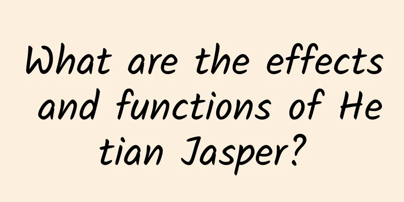 What are the effects and functions of Hetian Jasper?