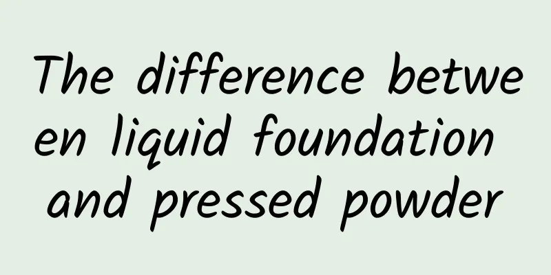 The difference between liquid foundation and pressed powder