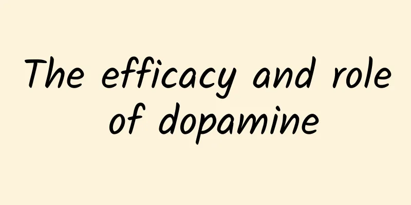 The efficacy and role of dopamine