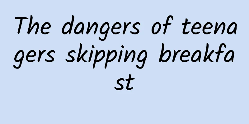 The dangers of teenagers skipping breakfast