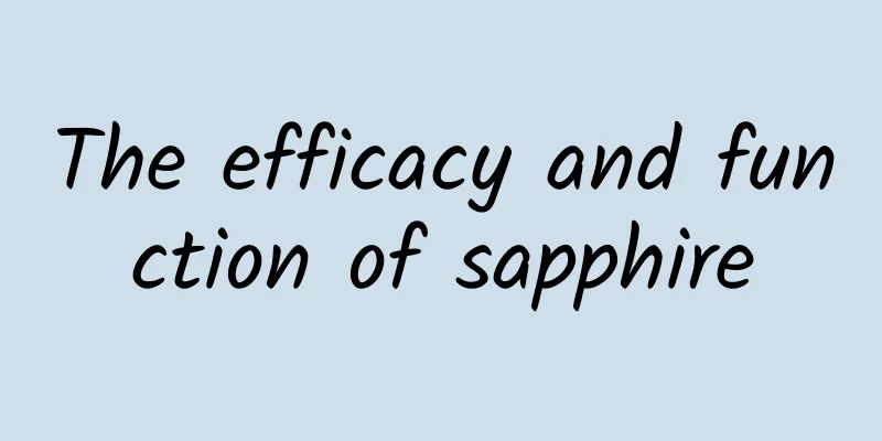 The efficacy and function of sapphire