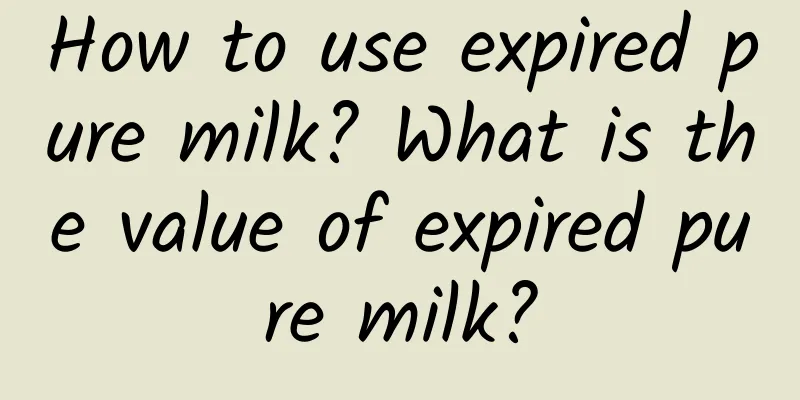 How to use expired pure milk? What is the value of expired pure milk?