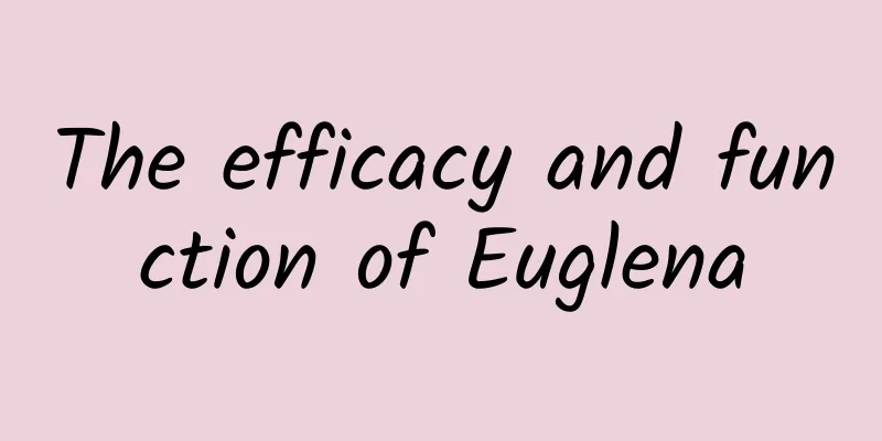 The efficacy and function of Euglena