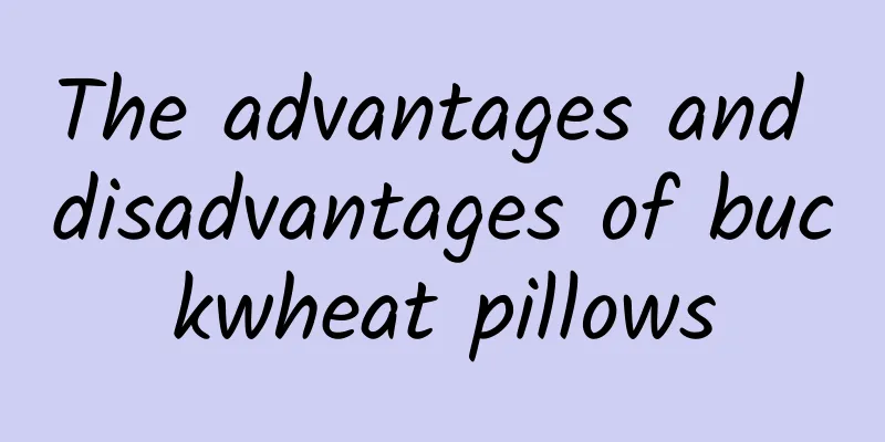 The advantages and disadvantages of buckwheat pillows