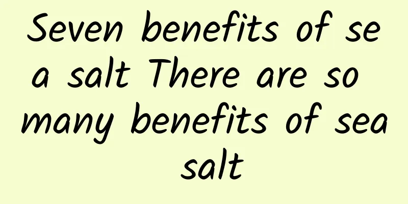 Seven benefits of sea salt There are so many benefits of sea salt