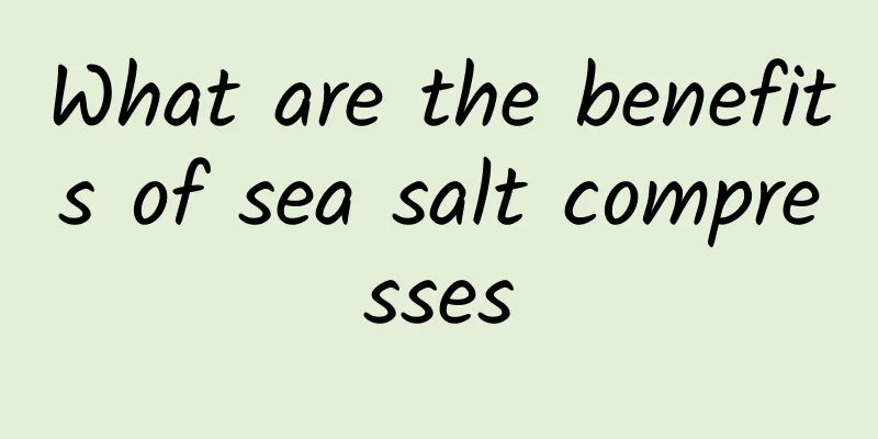 What are the benefits of sea salt compresses