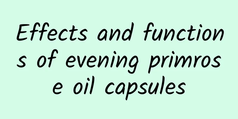 Effects and functions of evening primrose oil capsules