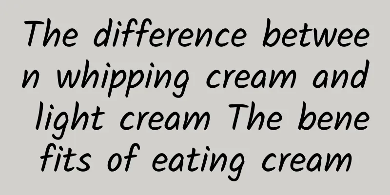 The difference between whipping cream and light cream The benefits of eating cream