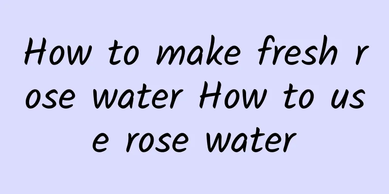 How to make fresh rose water How to use rose water