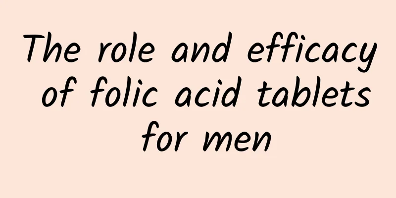 The role and efficacy of folic acid tablets for men