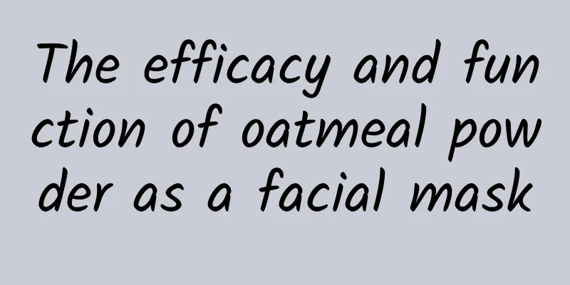 The efficacy and function of oatmeal powder as a facial mask