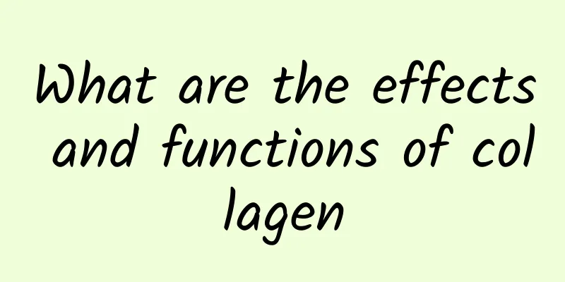 What are the effects and functions of collagen