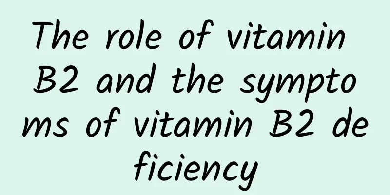 The role of vitamin B2 and the symptoms of vitamin B2 deficiency