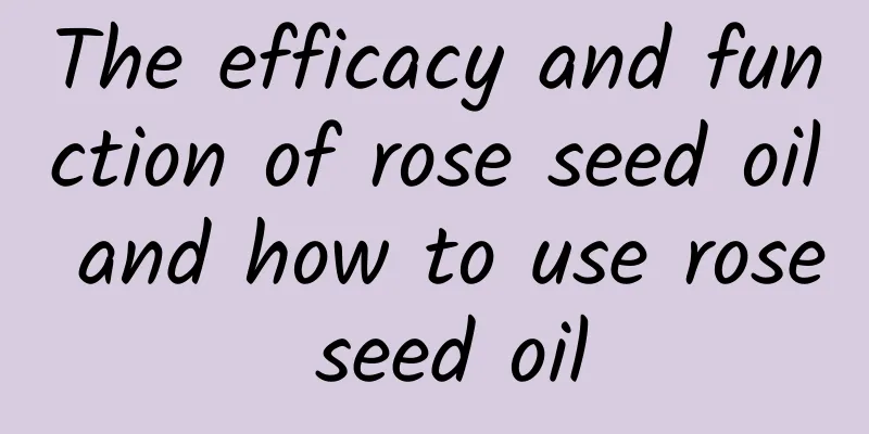 The efficacy and function of rose seed oil and how to use rose seed oil