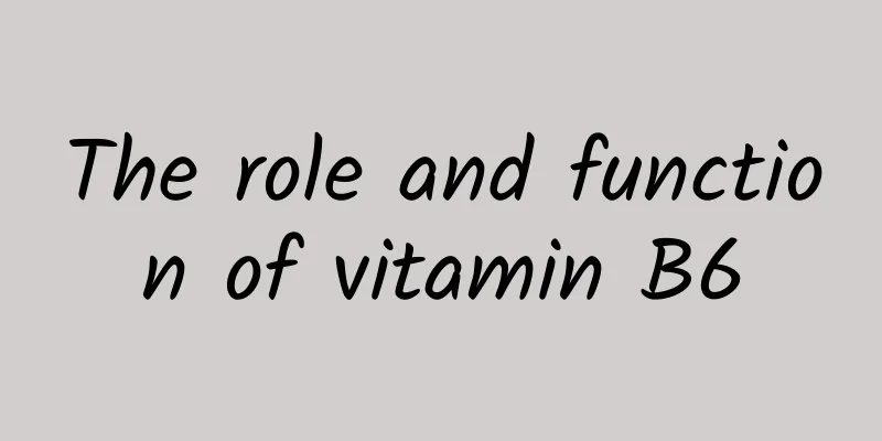 The role and function of vitamin B6