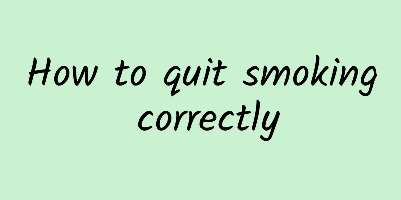 How to quit smoking correctly