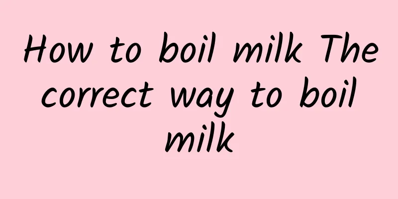 How to boil milk The correct way to boil milk