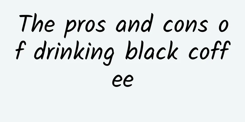 The pros and cons of drinking black coffee