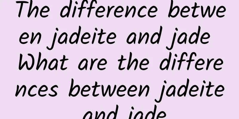 The difference between jadeite and jade What are the differences between jadeite and jade