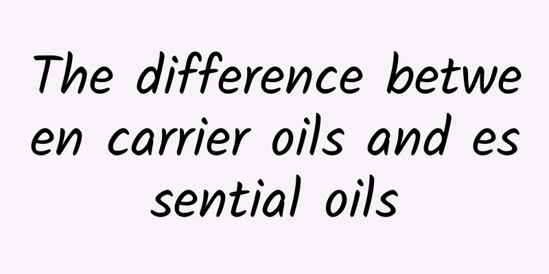 The difference between carrier oils and essential oils