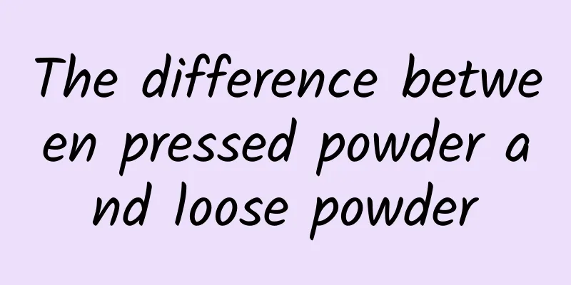 The difference between pressed powder and loose powder