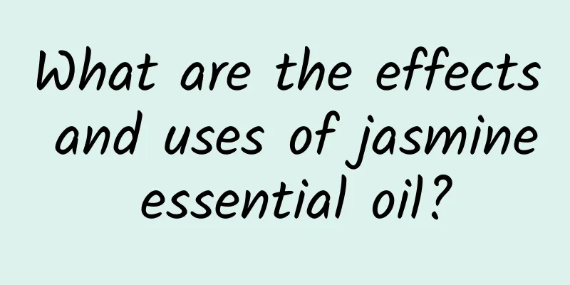 What are the effects and uses of jasmine essential oil?