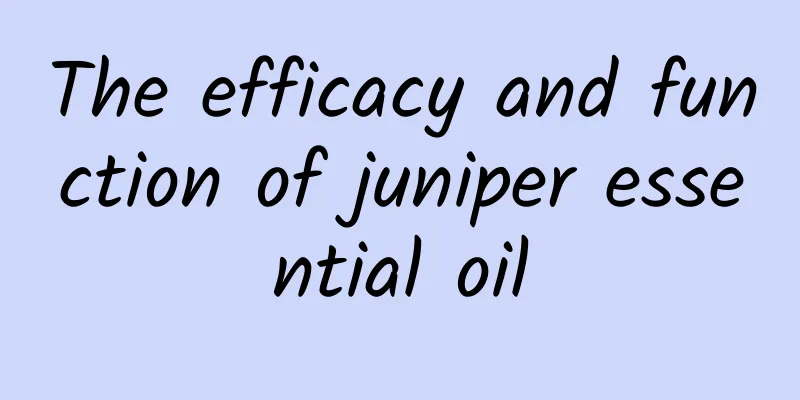 The efficacy and function of juniper essential oil