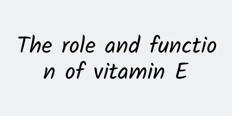 The role and function of vitamin E