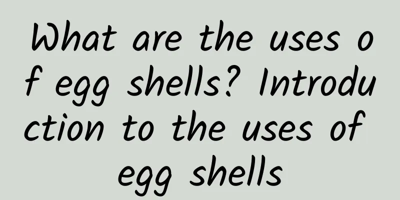 What are the uses of egg shells? Introduction to the uses of egg shells