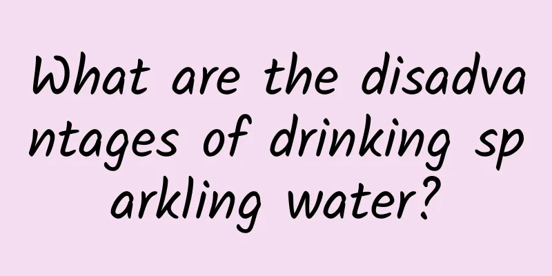 What are the disadvantages of drinking sparkling water?